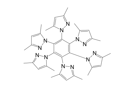 Hexa(3,5-dimethylpyrazol-1-yl)benzene