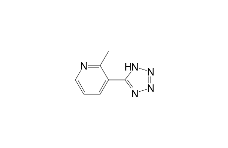Pyridine, 2-methyl-3-(1H-tetrazol-5-yl)-