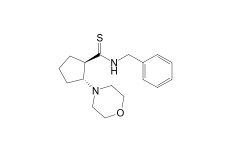 trans-2-Morpholin-4-ylcyclopentanecarbothioic acid benzylamide