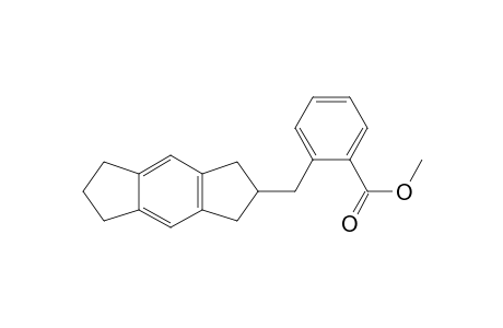 2-(1,2,3,5,6,7-hexahydro-s-indacen-2-ylmethyl)benzoic acid methyl ester