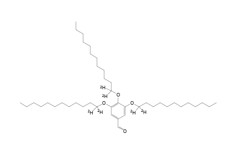 3,4,5-TRI-(1,1-DIDEOXYDODECYLOXY)-BENZALDEHYDE
