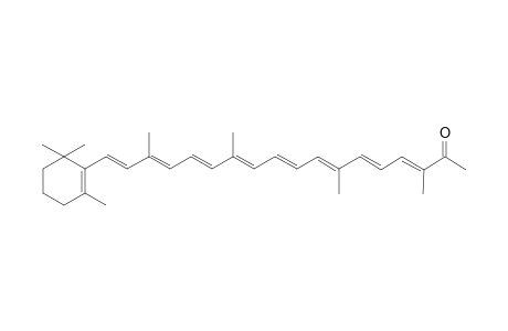 (3E,5E,7E,9E,11E,13E,15E,17E)-3,7,12,16-tetramethyl-18-(2,6,6-trimethyl-1-cyclohexenyl)-2-octadeca-3,5,7,9,11,13,15,17-octaenone