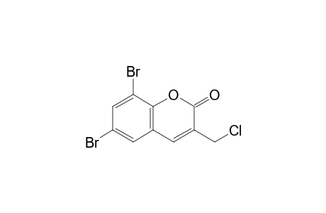 6,8-bis(bromanyl)-3-(chloromethyl)chromen-2-one