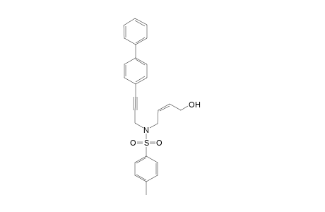 (Z)-8-(4-Phenylphenyl)-5-tosyl-5-azaoct-2-en-7-n-1-ol