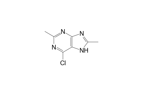 6-chloro-2,8-dimethylpurine