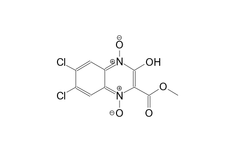2-quinoxalinecarboxylic acid, 6,7-dichloro-3-hydroxy-, methyl ester, 1,4-dioxide