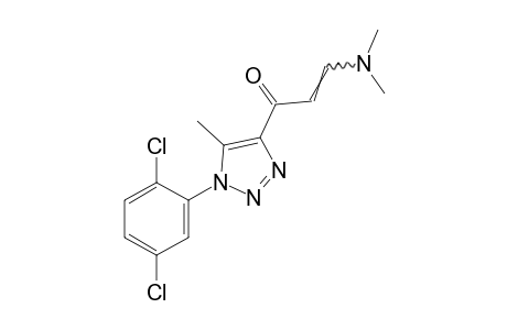1-[1-(2,5-dichlorophenyl)-5-methyl-1H-1,2,3-triazol-4-yl]-3-(dimethylamino)-2-propen-1-one