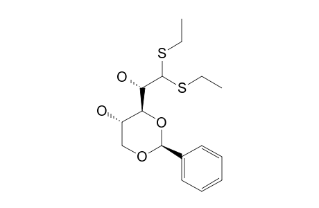 3,5,O-(R)-BENZYLIDENE-D-ARABINOSE-DIETHYL-DITHIOACETAL