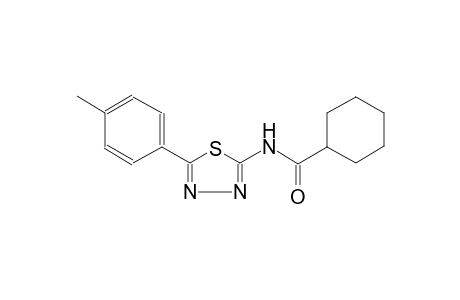 cyclohexanecarboxamide, N-[5-(4-methylphenyl)-1,3,4-thiadiazol-2-yl]-