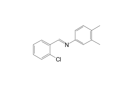 N-[(E)-(2-Chlorophenyl)methylidene]-3,4-dimethylaniline