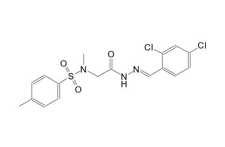 acetic acid, [methyl[(4-methylphenyl)sulfonyl]amino]-, 2-[(E)-(2,4-dichlorophenyl)methylidene]hydrazide