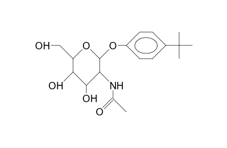 P-tert-Butyl-phenyl 2-acetamido-2-deoxy-B-D-glucopyranoside