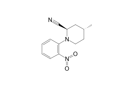 (2R,4R)-4-methyl-1-(2-nitrophenyl)pipecolinonitrile