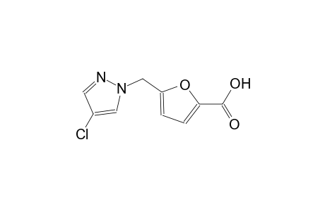 5-[(4-chloro-1H-pyrazol-1-yl)methyl]-2-furoic acid