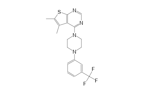 thieno[2,3-d]pyrimidine, 5,6-dimethyl-4-[4-[3-(trifluoromethyl)phenyl]-1-piperazinyl]-