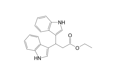 Ethyl 3,3-bis(indol-3-yl)propanoate