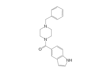N-Benzyl-N'-(5-indoylcarbonyl)piperazine