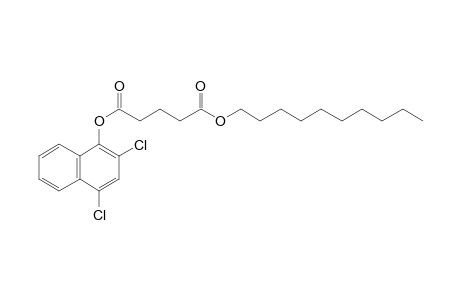 Glutaric acid, 2,4-dichloronaphthyl decyl ester