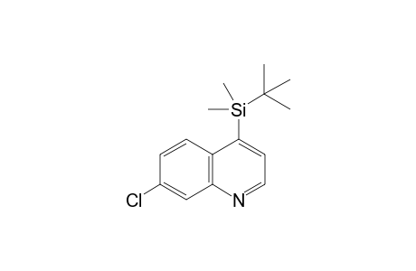 4-(tert-Butyldimethylsilyl)-7-chloroquinoline