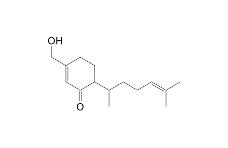 2-Cyclohexen-1-one, 6-(1,5-dimethyl-4-hexenyl)-3-(hydroxymethyl)-