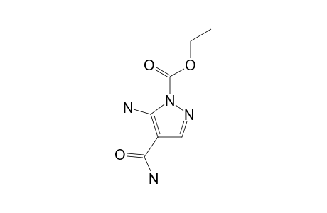 5-AMINO-1-ETHOXYCARBONYLPYRAZOLE-4-CARBOXAMIDE