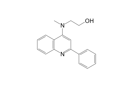 2-[methyl(2-phenyl-4-quinolyl)amino]ethanol