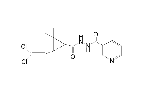 Hydrazine, N-[2-(2,2-dichloroethenyl)-3,3-dimethylcyclopropanoyl]-N'-(3-pyridylcarbonyl)-