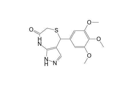 1H-pyrazolo[3,4-e][1,4]thiazepin-7(6H)-one, 4,8-dihydro-4-(3,4,5-trimethoxyphenyl)-