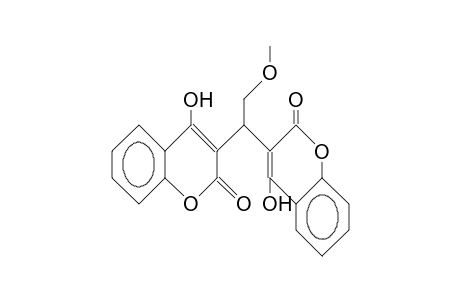 (2-Methoxyethylidene)-3,3'-bis(4-hydroxy-coumarin)