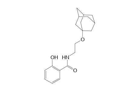 Benzamide, 2-hydroxy-N-[2-(tricyclo[3.3.1.1(3,7)]dec-1-yloxy)ethyl]-