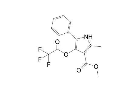 4-Methoxycarbonyl-5-methyl-2-phenyl-3-trifuoroacetoxypyrrole