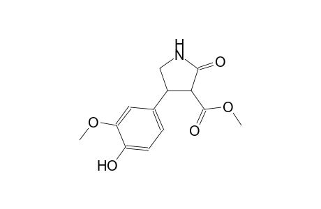 4-(4-hydroxy-3-methoxy-phenyl)-2-keto-pyrrolidine-3-carboxylic acid methyl ester