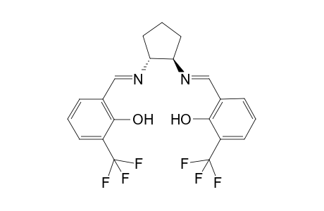 (R,R)-(-)-N,N'-Bis(3-(trifluoromethylsalicylidene)-trans-cyclopentane-1,2-diamine
