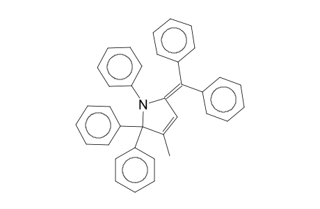 .delta.-3-Pyrrolin, 2-(diphenylmethylene)-4-methyl-1,5,5-triphenyl-