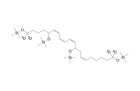 1,5,12,20-tetra(methylsiloxy)-1,120,20-tetradeutero-eicosan-6(Z),8(Z),10(Z),14(Z)-tetraene