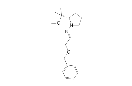 [2-Benzyloxyethylidene]-[2'-(1'''-methoxy-1''-methylethyl)pyrrolidin-1'-yl]-amine[
