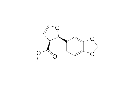 CIS_4-METHOXYCARBONYL-5-[3',4'-METHYLENEDIOXYPHENYL]-2,3-DIHYDROFURAN