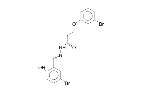 N'-(2-hydroxy-5-bromobenzylidene)-3-(3-bromophenoxy)propanhydrazide