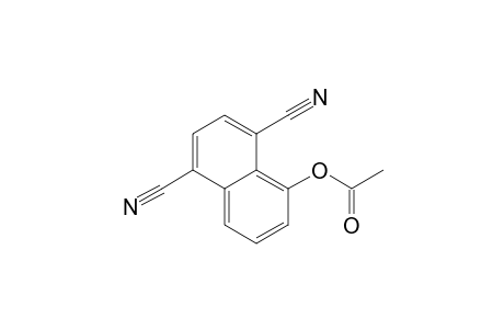 5,8-Dicyano-1-naphthyl acetate
