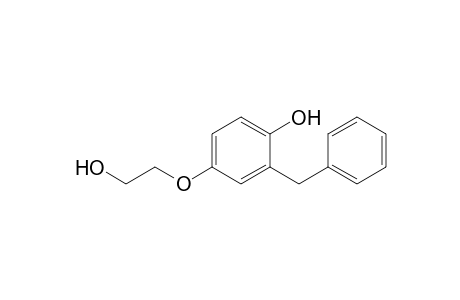 2-Benzyl-4-(2-hydroxyethoxy)phenol