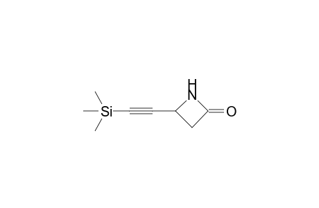 4-(2-trimethylsilylethynyl)-2-azetidinone