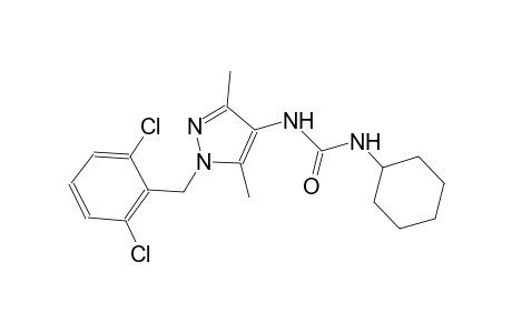 N-cyclohexyl-N'-[1-(2,6-dichlorobenzyl)-3,5-dimethyl-1H-pyrazol-4-yl]urea
