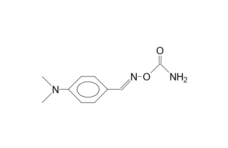 4-Dimethylamino-benzaldehyde O-carbamoyloxime