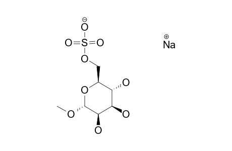 METHYL-ALPHA-D-MANNOPYRANOSIDE-6-(SODIUM-SULFATE)