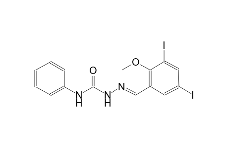 benzene, 1,5-diiodo-2-methoxy-3-[(E)-[[(phenylamino)carbonyl]hydrazono]methyl]-