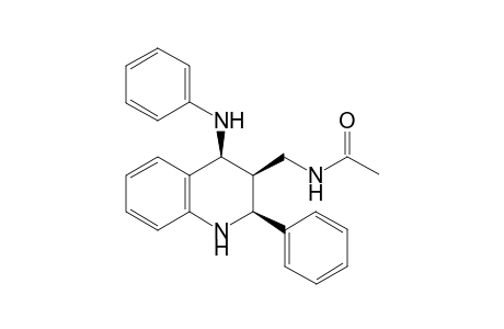 (2S,3S,4S)-N-(2-Phenyl-4-phenylamino-1,2,3,4-tetrahydro-quinolin-3-ylmethyl) acetamide