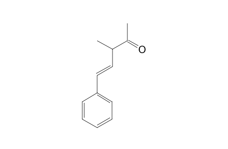 (E)-PHCH=CHCH(CH3)COCH3;3-METHYL-4-OXO-1-PHENYL-1-PENTENE