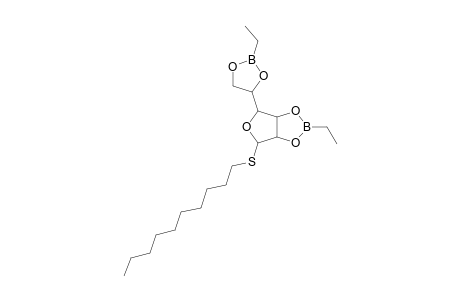 beta-D-MANNOFURANOSIDE, 1-THIODECYL-2,3:5,6-DI-O-ETHYLBORANDIYL-