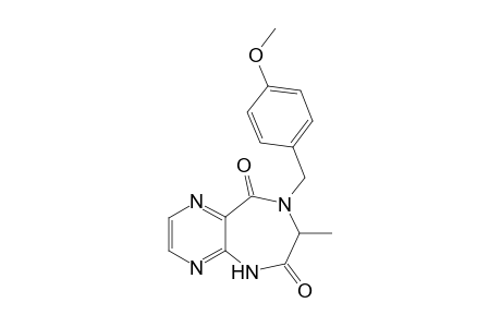 3(S)-3,4-Dihydro-4-methoxyphenylmethyl-3-methylpyrazino[2,3-e][1,4]diazepin-2,5(1H)-dione