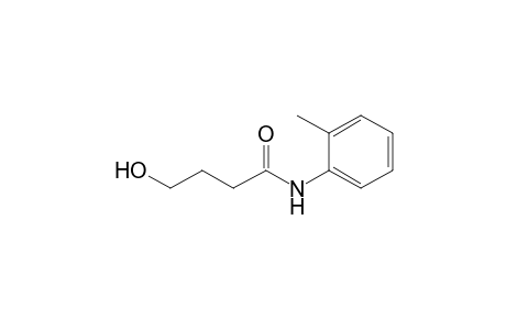 4-hydroxy-N-(2-methylphenyl)butanamide